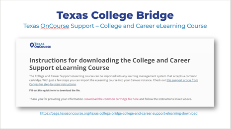 Texas College Bridge_may webinar